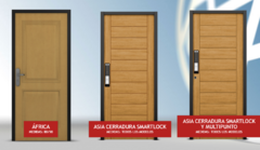 Puerta Blindada de Madera - comprar online