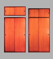 Frente de Placard Corredizo en cedro - comprar online