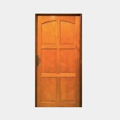 Puerta de Entrada de Madera Moldura Francesa Modelo 20