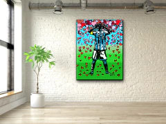 Obra Baldrich " Messi Topo Giggio"-por encargo - comprar online
