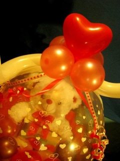 Globos Corazón Feliz Día apto Helio y Aire 20 Pulgadas - comprar online