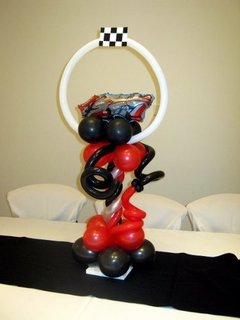 Globo Metalizado Auto Autos Carrera Ferrari 15 Cm - Sentido violeta Tienda de Fiestas