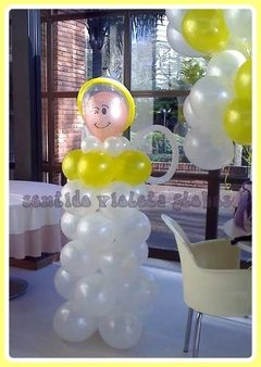 Angel De Globos grande simple