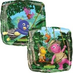 Globo Metalizado Backyardigans 2caras Aire Helio 18 Pulgadas
