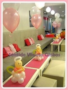 Angelito De Globos, Bautismo, Comunion - tienda online