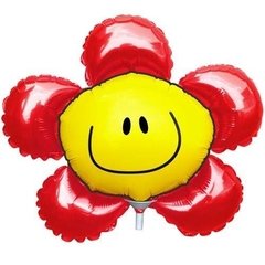 Imagen de Globos Flor Smile Metalizados 14 Pulgadas Aire