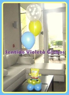 Globo bob Esponja 25 cm para aire en internet