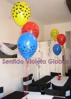 Globos De 12 Pulgadas Mickey Azul Rojo X 10 Unidades - comprar online