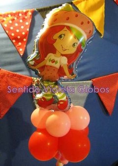 Globo Frutillita 14 Pulgadas Metalizado Para Aire - comprar online