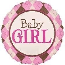 Globo Bebe Baby Boy Girl Nacimiento 22 Cm Anagram