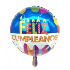 Globo Feliz Cumpleaños 45 Cm Apto Helio - comprar online
