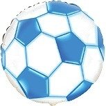 Globo Pelota De Futbol Argentina 22 Cm Diametro