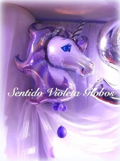 Globo Unicornio Helio Arcoiris 24 Pulgadas Aire Anagram en internet