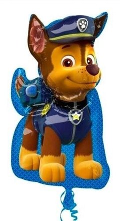 Globo Paw Patrol Chase 24 Pulgadas Apto Helio 1 Mt Alto Usa