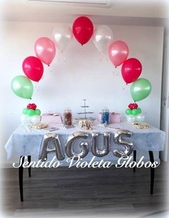 Globos Letras y numeros de 35 cm para aire - tienda online