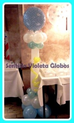 Imagen de Globo Arabescos Amor Love Novias Bodas Fiestas Para Helio