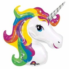 Globo Unicornio Helio Arcoiris 24 Pulgadas Aire Anagram
