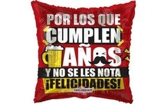 Globo Feliz Cumple 45 Cm Apto Helio Cumpleaños