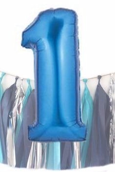 Globos 30cm Números Azul Cumpleaños Aniversarios Boda Fiesta
