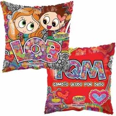 Globo Tqm Amor Love Enamorados Apto Helio