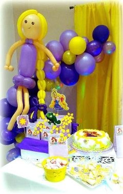 Muñecas De Globos En Columnas Decoracion Con Globos Helio - comprar online