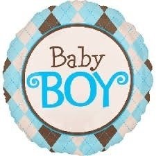 Globo Bebe Baby Boy Girl Nacimiento 22 Cm Anagram - comprar online