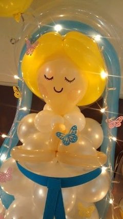 Ángeles Muñecas De Globos Comunión Bautismo Porfis - comprar online