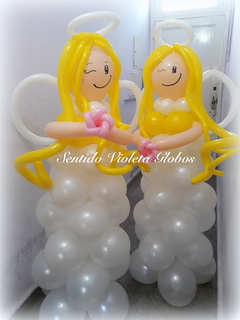 Ángel De Globos Grandes