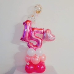 Bouquet numeros personalizado aire
