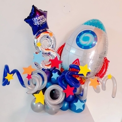 Bouquet espacial Nave, Aire