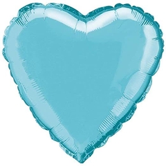 Globo Corazón Metalizado Pastel Colores 22 Cm - comprar online