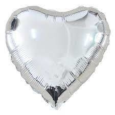 Globo Corazón Metalizado Colores Mini Souvenir Love Amor