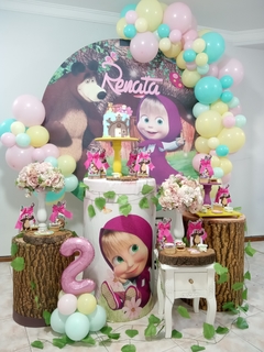 Petit party deco Masha y el Oso desde - comprar online