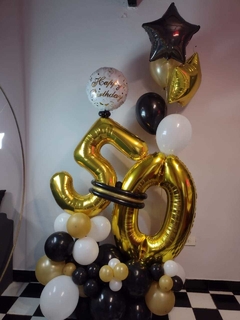 Maxi bouquet aniversario Gold
