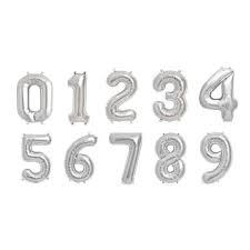 Globo numero 70 cm plata, plateado, rose gold - comprar online