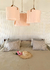 Lámpara colgante LINEN PINK (nueva) - comprar online