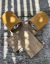 Lámpara de pared STRAP 70 tamaño mediano (madera + cuero) - MR tienda