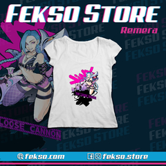 Remera League of Legends - Jinx