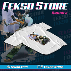 Remera Overwatch- Tracer & Bastion