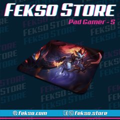 Mousepad - League Of Legends - Kindred Fuego Sombrio - comprar online
