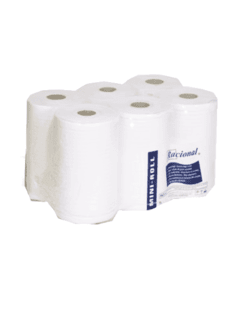 bobina de papel para limpieza industrial pack por 6 rollos
