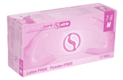 Guante de nitrilo celestes SEMPERCARE caja x 100 U - comprar online