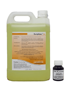 Desinfectante Surgibac G - Glutaraldehído Al 2,5% X 5 Lt