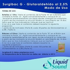 Desinfectante Surgibac G - Glutaraldehído Al 2,5% X 5 Lt - comprar online