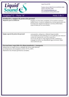 Desinfectante Surgibac G - Glutaraldehído Al 2,5% X 5 Lt - tienda online
