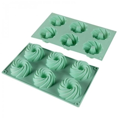Molde de silicona mini con savaren x6