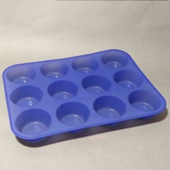 Molde cupcakes x 12 de silicona