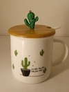 Mug / taza + cuchara + tapa 400 cc en internet