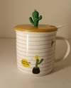 Mug / taza + cuchara + tapa 400 cc en internet