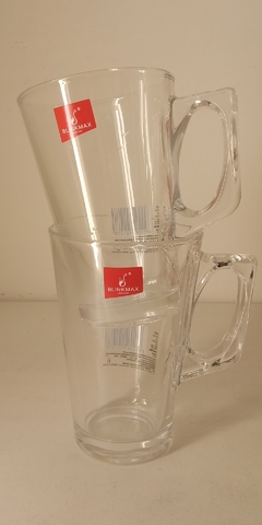 Taza para cafe de vidrio 210 cc - comprar online